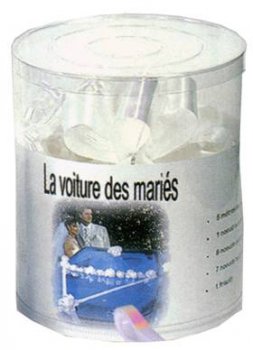 Kit ruban voiture de Mari&eacute;s